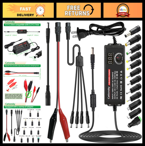 Adjustable universal power - adjustable,